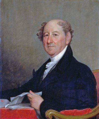 Portrait of Rufus King (1755-1827) by Gilbert Stuart